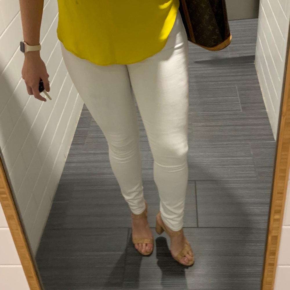 Gap White Denim